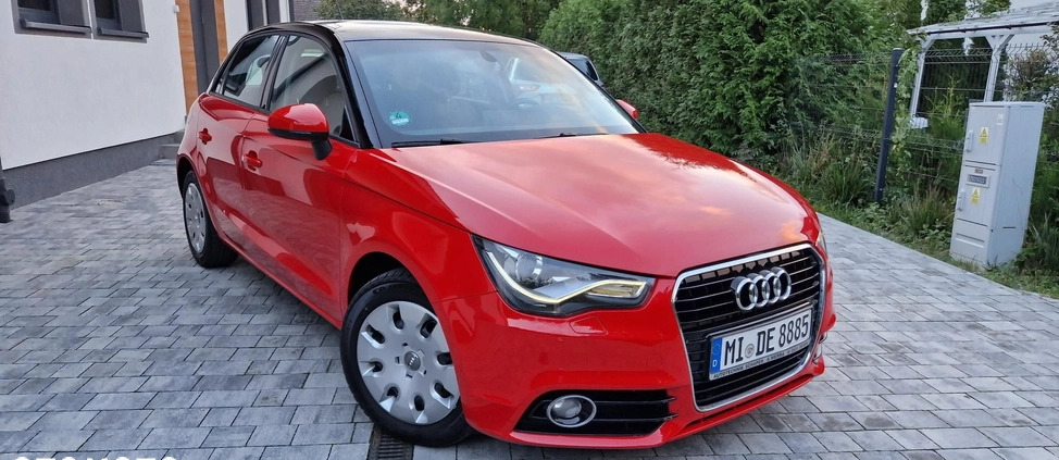 Audi A1 cena 35900 przebieg: 152000, rok produkcji 2013 z Nowy Dwór Gdański małe 121